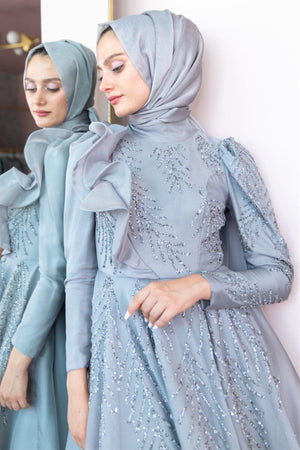 Elvin Tesettür Abiye - FioraofDress - tesettur - abiye - 44 - hijab - evening - dress