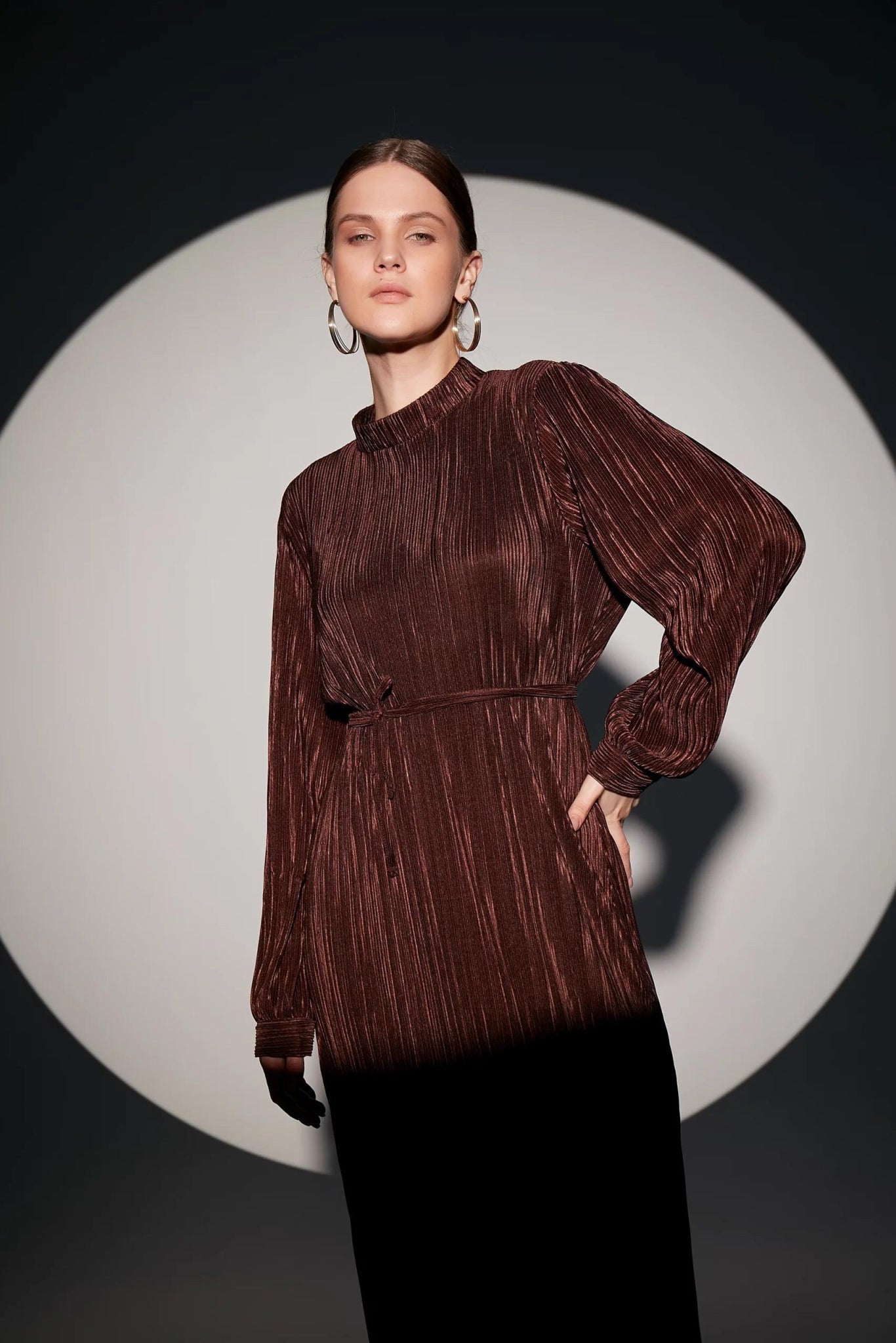 Elvis Abiye - FioraofDress - tesettur - abiye - 42 - Yağı Yeşil - hijab - evening - dress