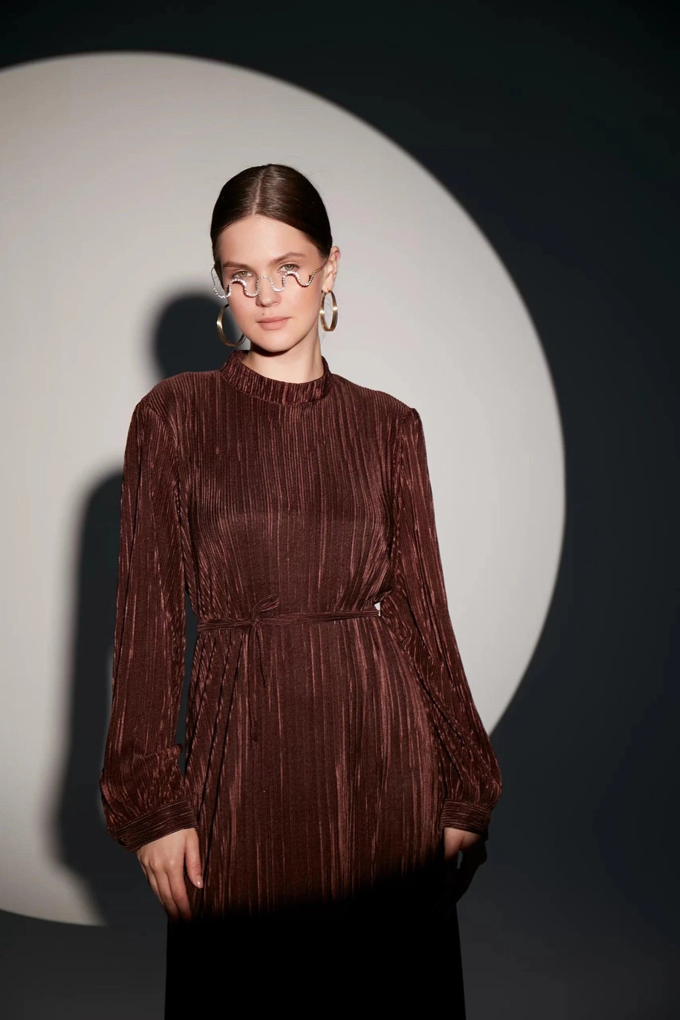 Elvis Abiye - FioraofDress - tesettur - abiye - 42 - Yağı Yeşil - hijab - evening - dress