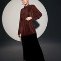 Elvis Abiye - FioraofDress - tesettur - abiye - 42 - Yağı Yeşil - hijab - evening - dress