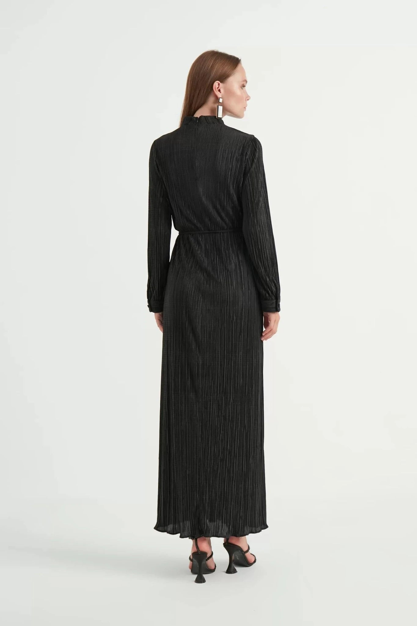 Elvis Abiye - FioraofDress - tesettur - abiye - 42 - Yağı Yeşil - hijab - evening - dress