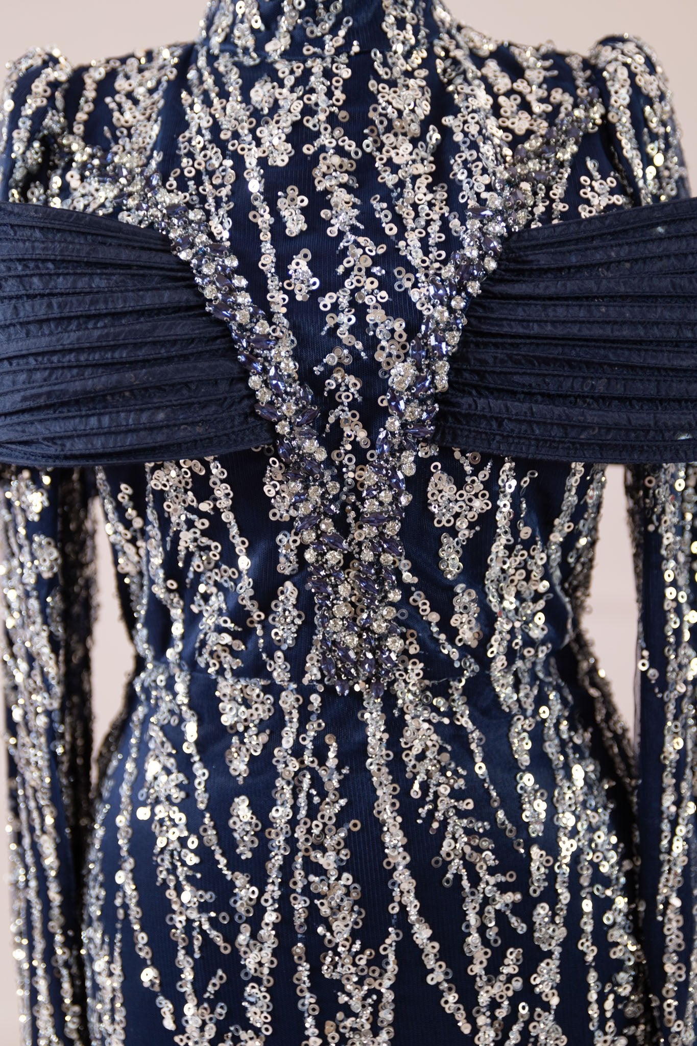 Empress Tesettür Abiye - FioraofDress - tesettur - abiye - LACİVERT - 36 - hijab - evening - dress