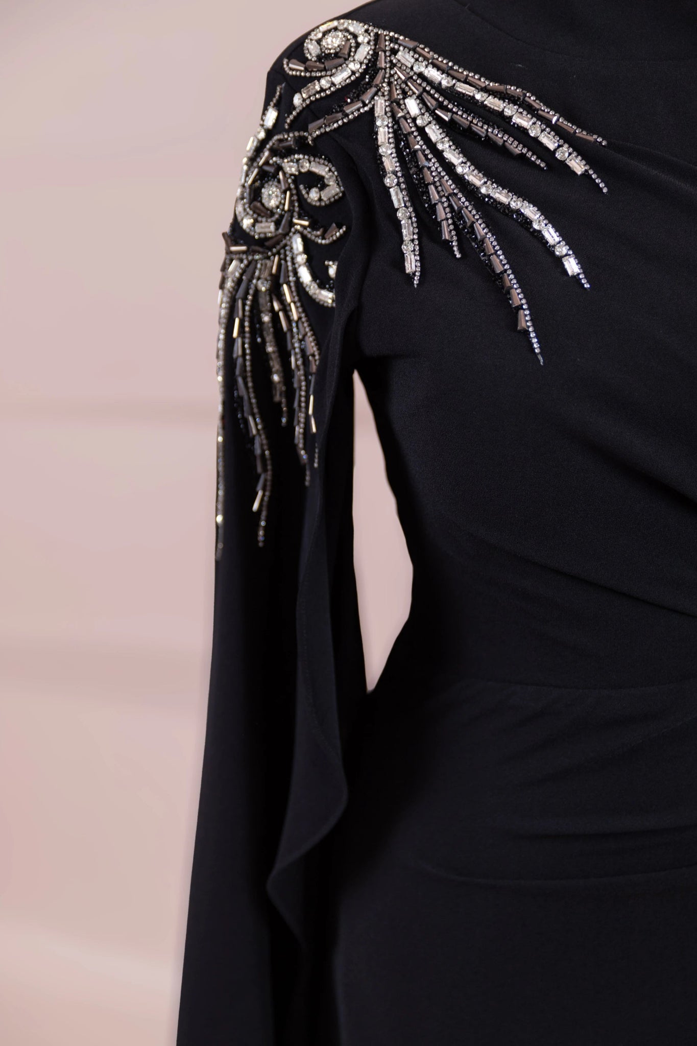 Enva Tesetür Abiye - FioraofDress - tesettur - abiye - Siyahh - 38 - hijab - evening - dress