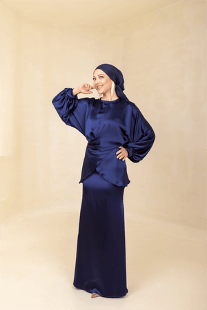 Felicita Tesettür Abiye - FioraofDress - tesettur - abiye - 44 - Lacive - hijab - evening - dress