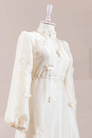 Flowers Tesettür Abiye - FioraofDress - tesettur - abiye - Berrak - 36 - hijab - evening - dress