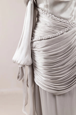 Galadriel Tesettür Abiye - FioraofDress - tesettur - abiye - Taş - 38 - hijab - evening - dress