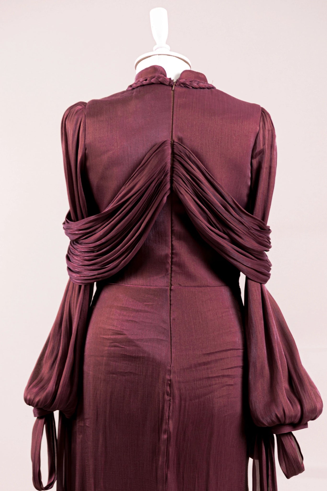 Galadriel Tesettür Abiye - FioraofDress - tesettur - abiye - bery burgundy - 38 - hijab - evening - dress