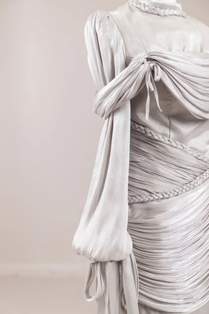 Galadriel Tesettür Abiye - FioraofDress - tesettur - abiye - Taş - 38 - hijab - evening - dress