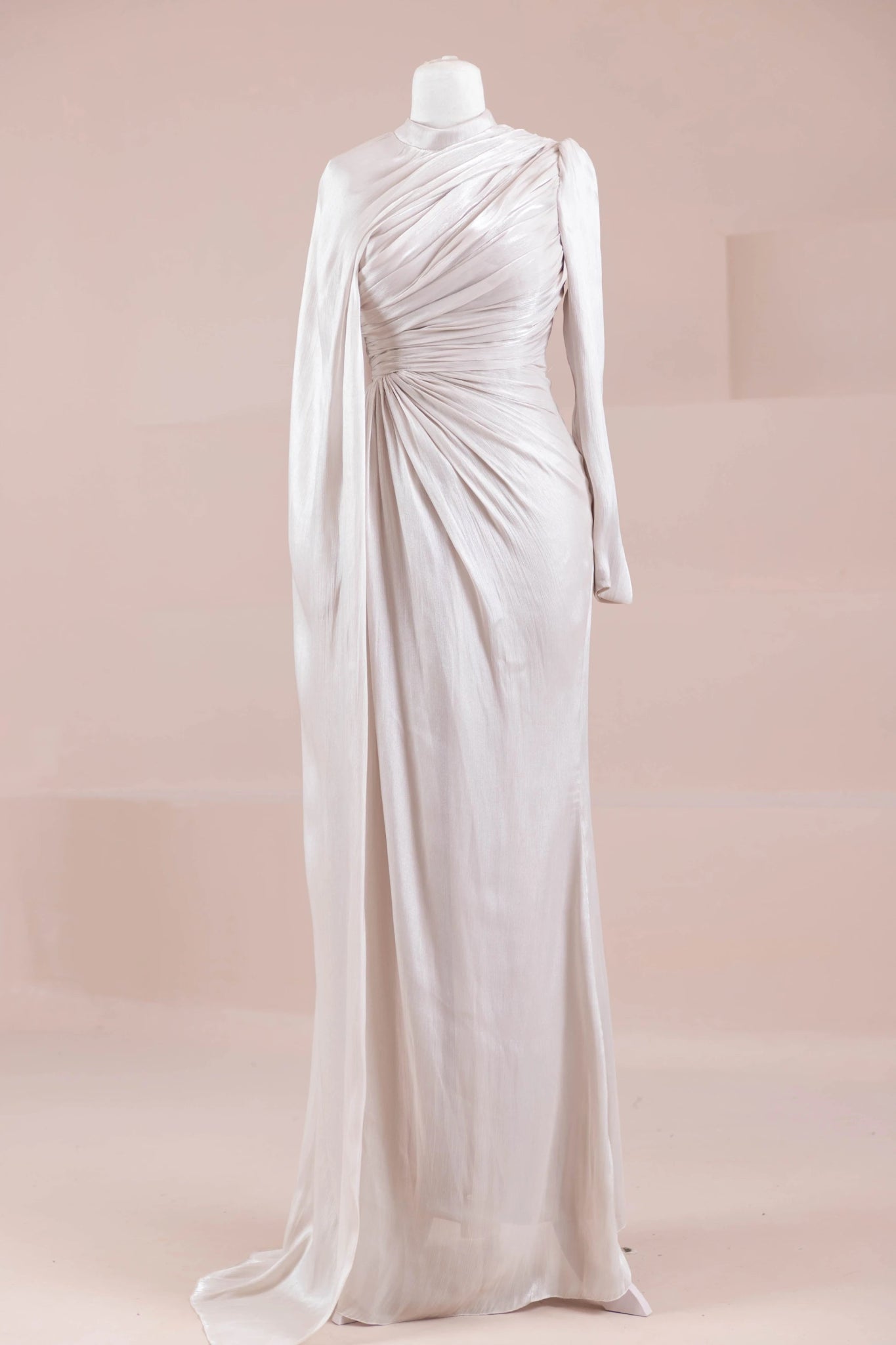 Glory Sade Tesettür Abiye - FioraofDress - tesettur - abiye - Taş Renk - 38 - hijab - evening - dress