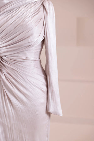 Glory Sade Tesettür Abiye - FioraofDress - tesettur - abiye - BEJ - 38 - hijab - evening - dress