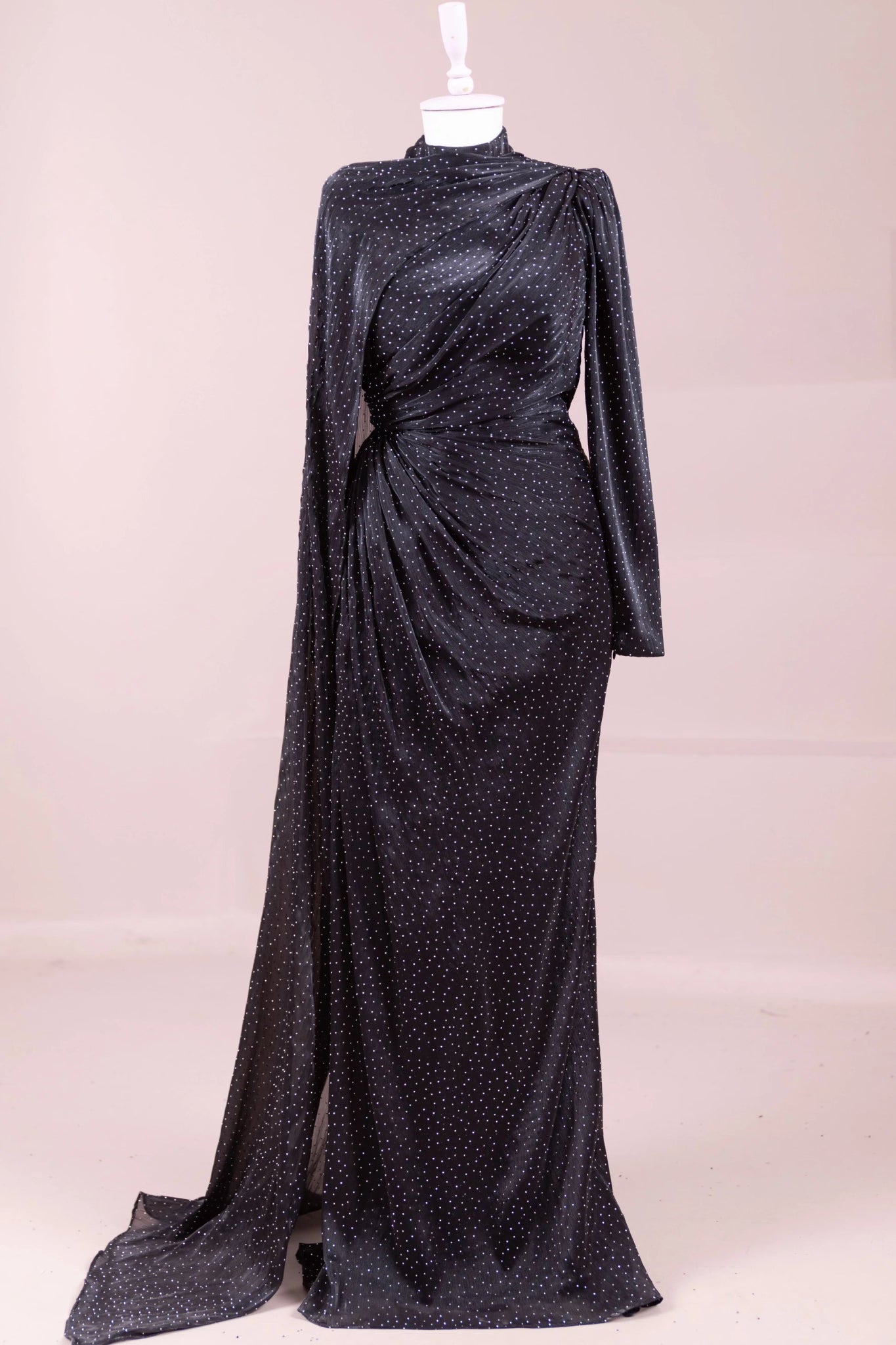 Glory Tesettür Abiye - FioraofDress - tesettur - abiye - Siyahh - 38 - hijab - evening - dress