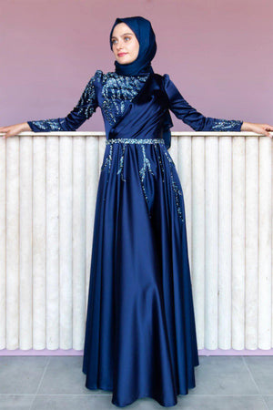 Hazal Tesettür Abiye - FioraofDress - tesettur - abiye - 48 - hijab - evening - dress