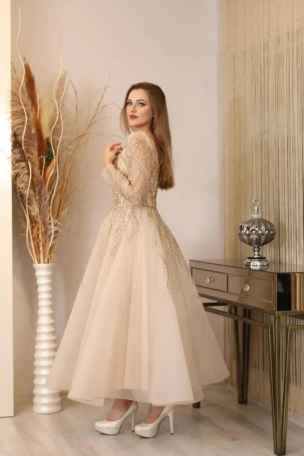 Karmen Tesettür Abiye.