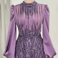 İncilay Tesettür Abiye - FioraofDress - tesettur - abiye - LİLA - 38 - hijab - evening - dress