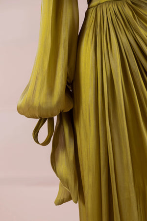 Laru Tesettür Abiye - FioraofDress - tesettur - abiye - Çimen yeşili - 38 - hijab - evening - dress