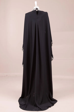 Layali Tesettür Abiye - FioraofDress - tesettur - abiye - SİYAH - 40 - hijab - evening - dress