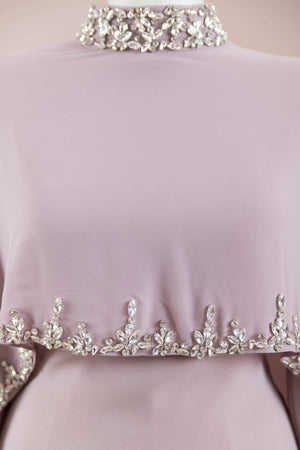 Layali Tesettür Abiye - FioraofDress - tesettur - abiye - lila - 40 - hijab - evening - dress