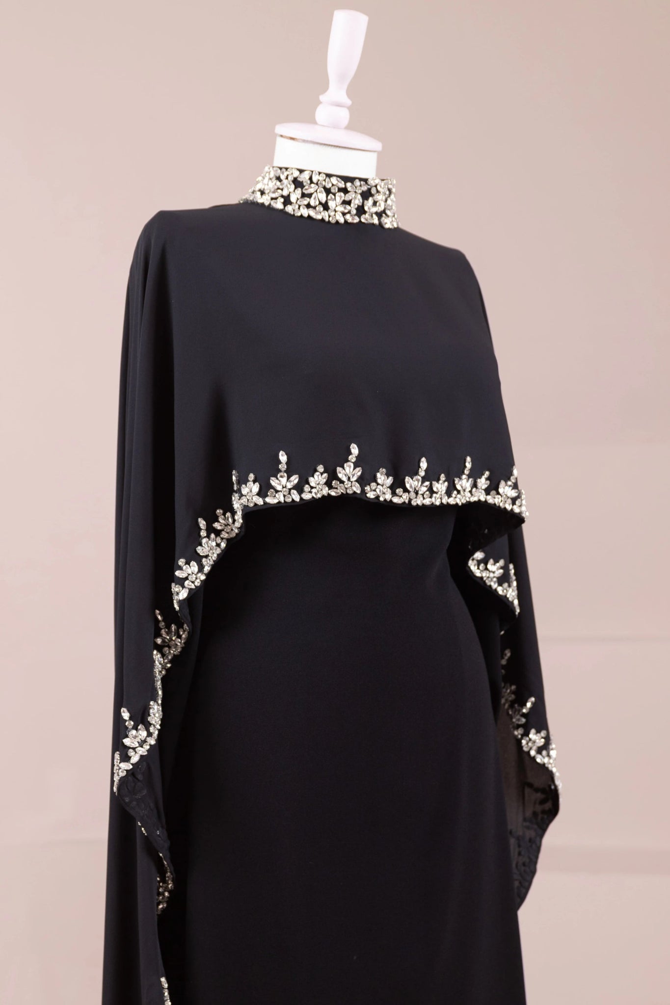 Layali Tesettür Abiye - FioraofDress - tesettur - abiye - SİYAH - 40 - hijab - evening - dress