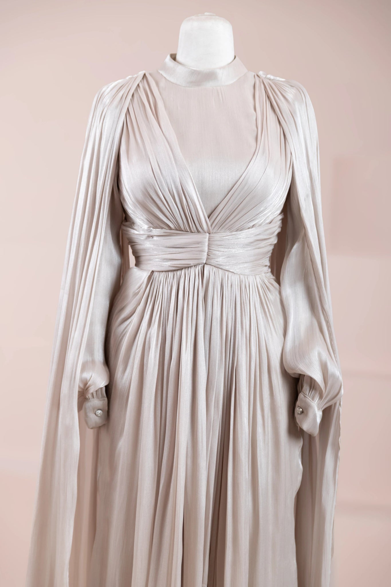 Lesley Tesettür Abiye - FioraofDress - tesettur - abiye - Taş Renk - 40 - hijab - evening - dress