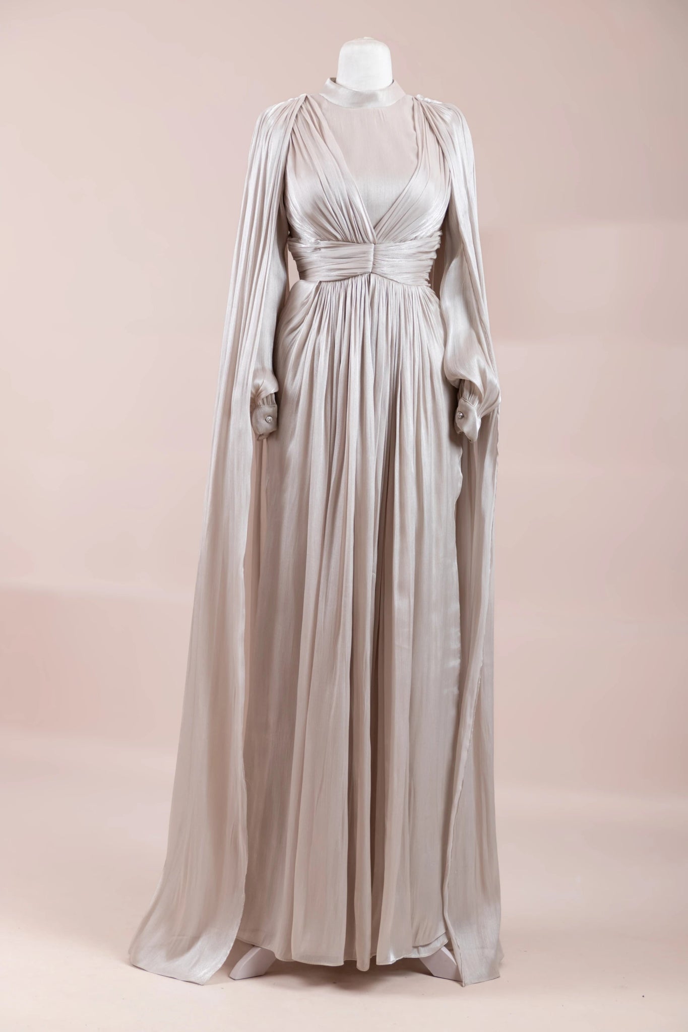 Lesley Tesettür Abiye - FioraofDress - tesettur - abiye - Taş Renk - 38 - hijab - evening - dress