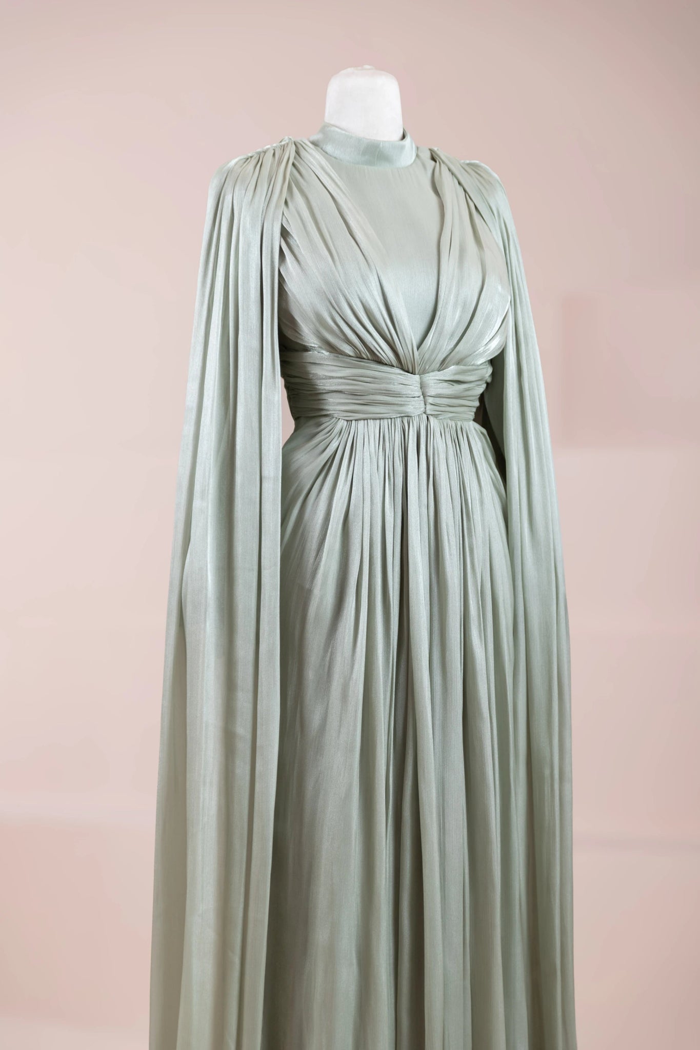 Lesley Tesettür Abiye - FioraofDress - tesettur - abiye - mint yeşili - 38 - hijab - evening - dress