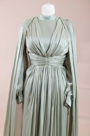 Lesley Tesettür Abiye - FioraofDress - tesettur - abiye - mint yeşili - 38 - hijab - evening - dress