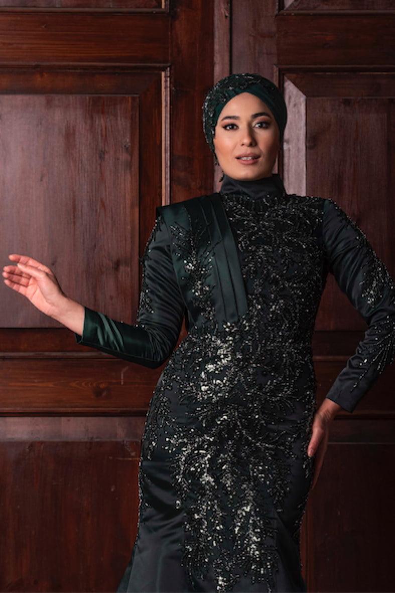 Lia Tesettür Abiye - FioraofDress - tesettur - abiye - 48 - hijab - evening - dress