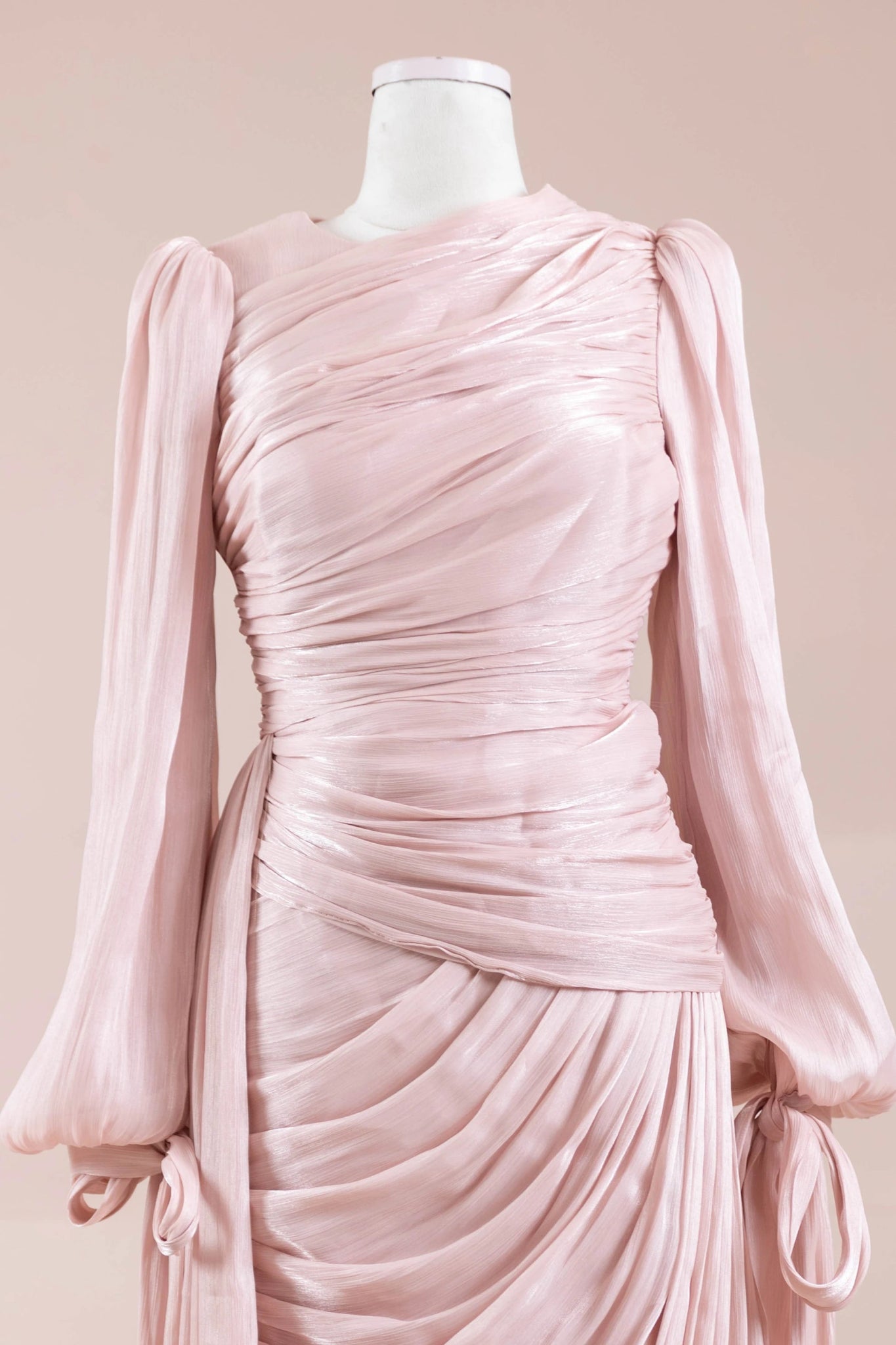 Lotus Tesettür Abiye - FioraofDress - tesettur - abiye - Toz pembe - 38 - hijab - evening - dress