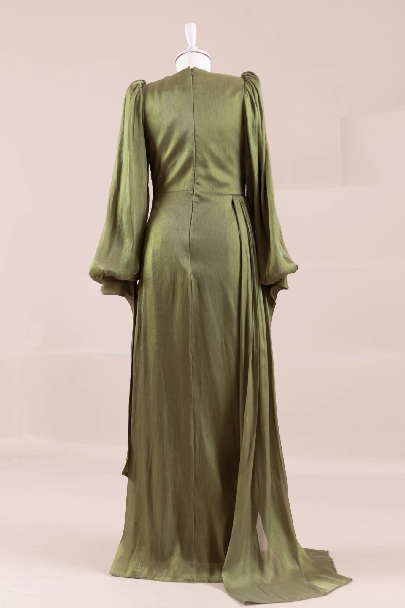 Lotus Tesettür Abiye - FioraofDress - tesettur - abiye - Çimen yeşili - 38 - hijab - evening - dress