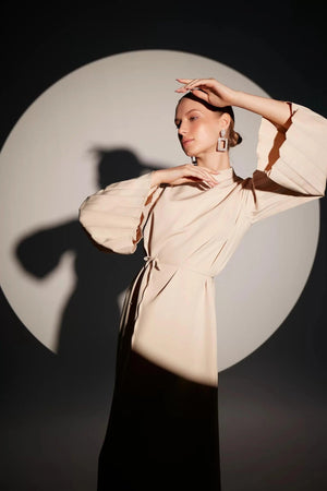 Lucia Elbise - FioraofDress - tesettur - abiye - 42 - Siyahh - hijab - evening - dress