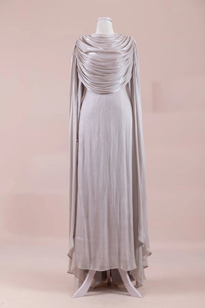 Lunesse Tesettür Abiye - FioraofDress - tesettur - abiye - BEJ - 38 - hijab - evening - dress