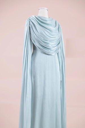 Lunesse Tesettür Abiye - FioraofDress - tesettur - abiye - mint - 38 - hijab - evening - dress