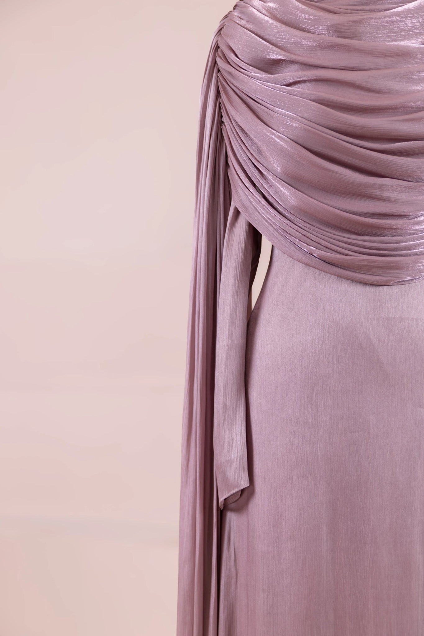 Lunesse Tesettür Abiye - FioraofDress - tesettur - abiye - rose - 38 - hijab - evening - dress