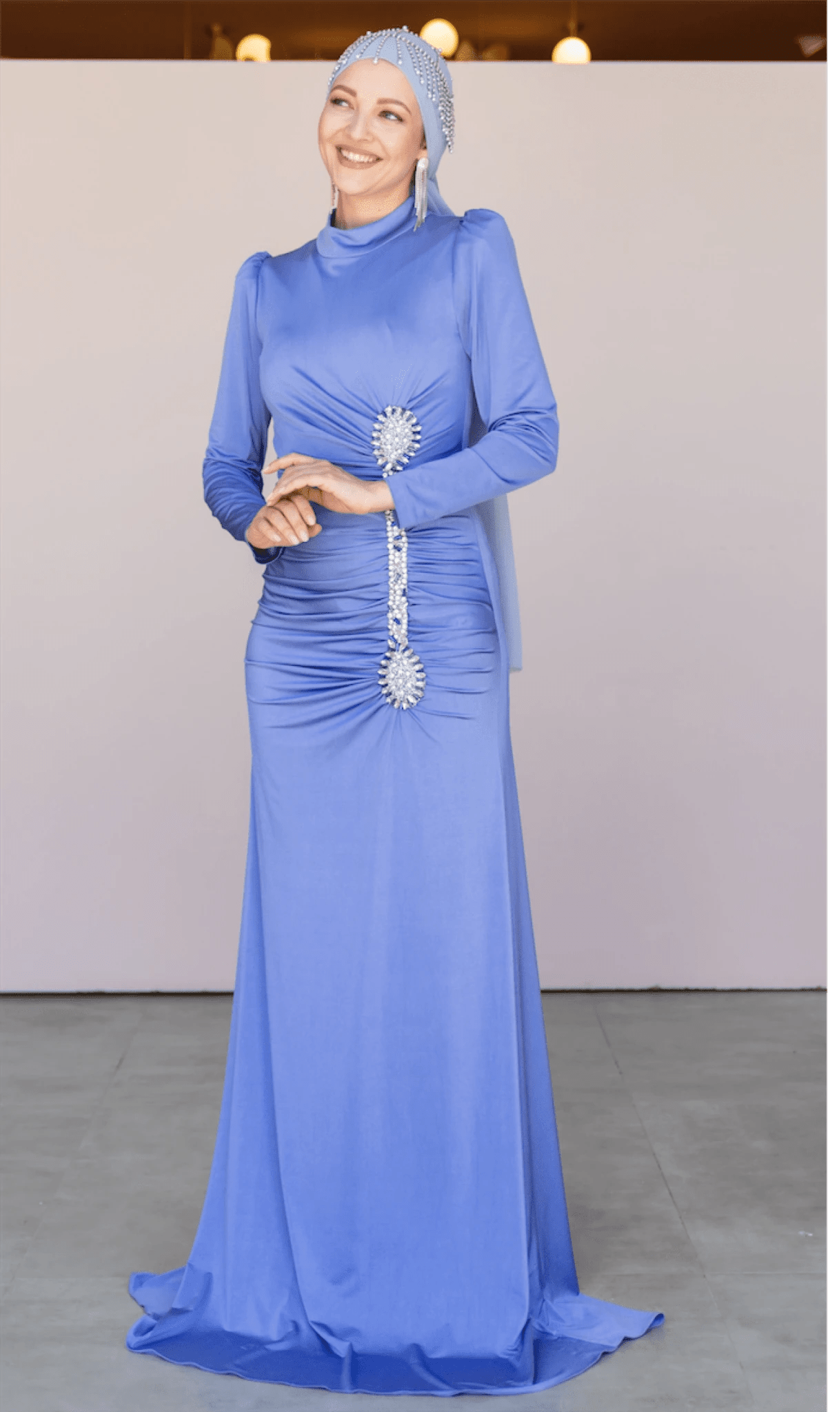 Lydia Tesettür Abiye - FioraofDress - tesettur - abiye - 44 - LİLAA - hijab - evening - dress