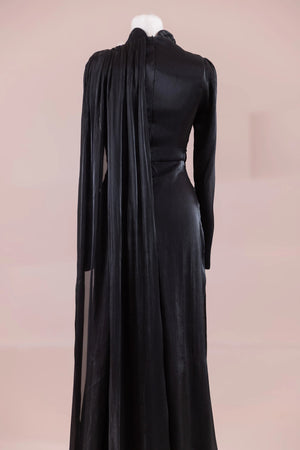 Melya Tesettür Abiye - FioraofDress - tesettur - abiye - SİYAH - 38 - hijab - evening - dress
