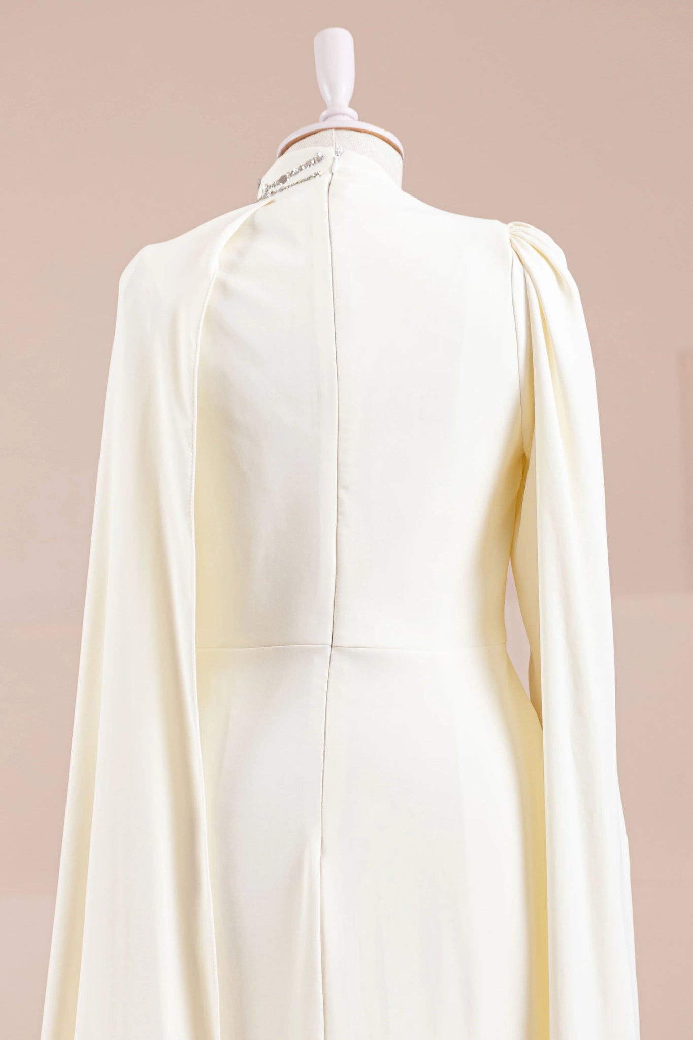 Nalesa Tesettür Abiye - FioraofDress - tesettur - abiye - Ekru - 36 - hijab - evening - dress