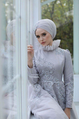 Nevra Tesettür Abiye - FioraofDress - tesettur - abiye - 48 - hijab - evening - dress