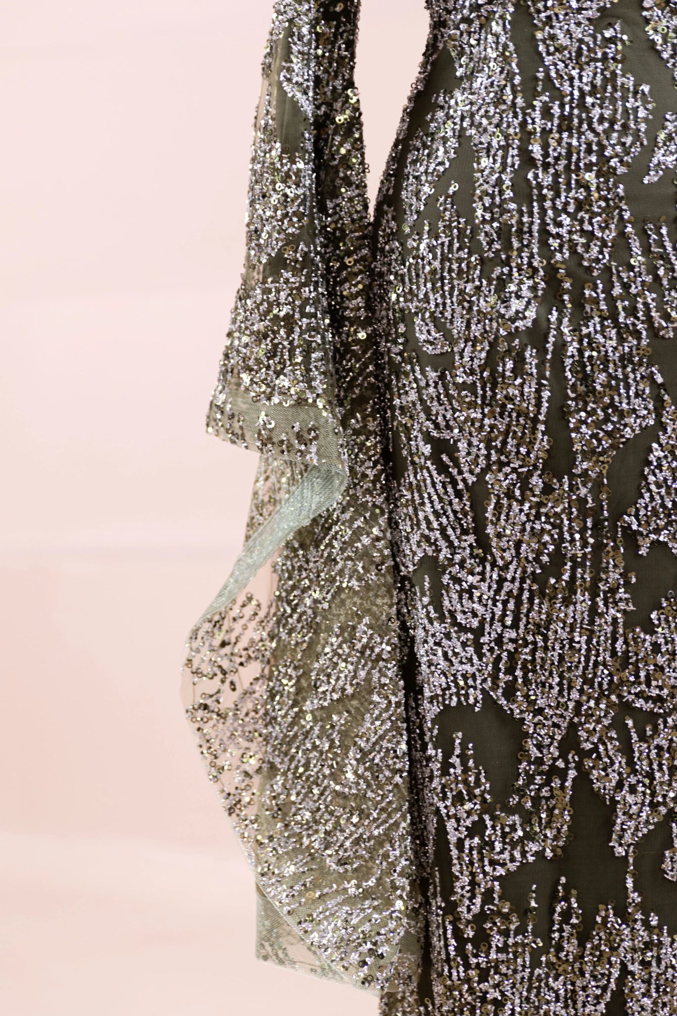 Nouria Tesettür Abiye - FioraofDress - tesettur - abiye - haki - 36 - hijab - evening - dress