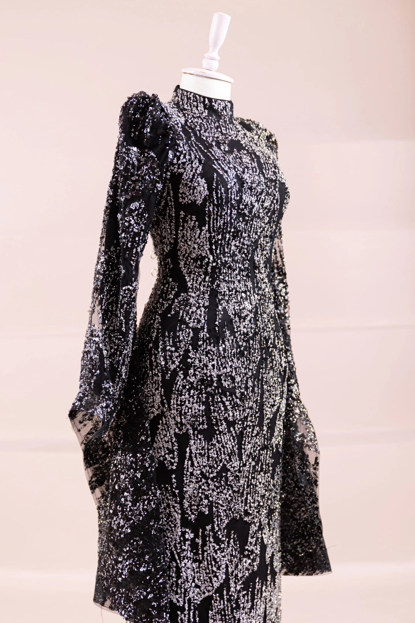 Nouria Tesettür Abiye - FioraofDress - tesettur - abiye - Siyahh - 36 - hijab - evening - dress