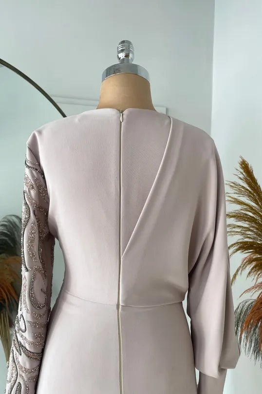 Oylum Tesettür Abiye - FioraofDress - tesettur - abiye - nude - 38 - hijab - evening - dress