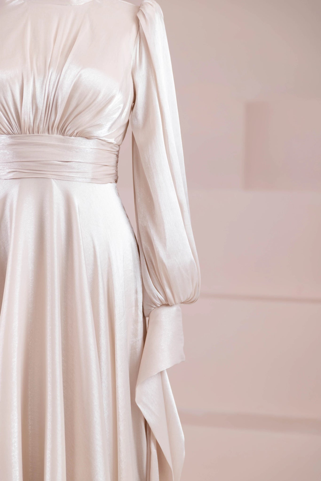 Pearl Tesettür Abiye - FioraofDress - tesettur - abiye - nude - 38 - hijab - evening - dress