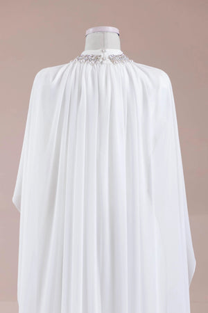 Peleris Tesettür Abiye - FioraofDress - tesettur - abiye - Beyaz - 38 - hijab - evening - dress