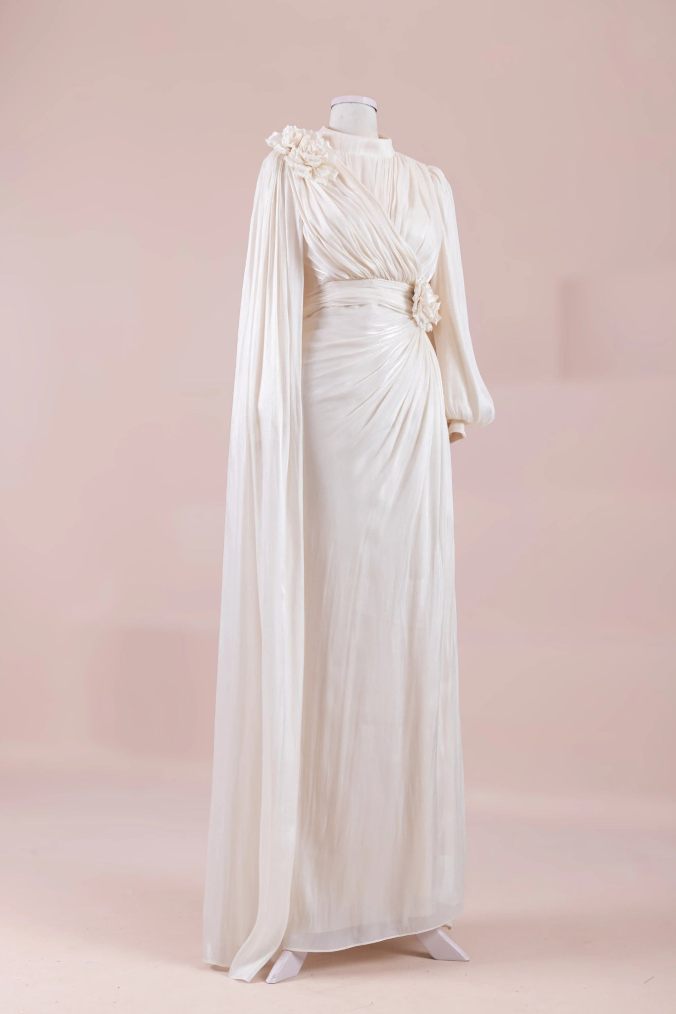 Rosavé Tesettür Abiye - FioraofDress - tesettur - abiye - krem - 38 - hijab - evening - dress