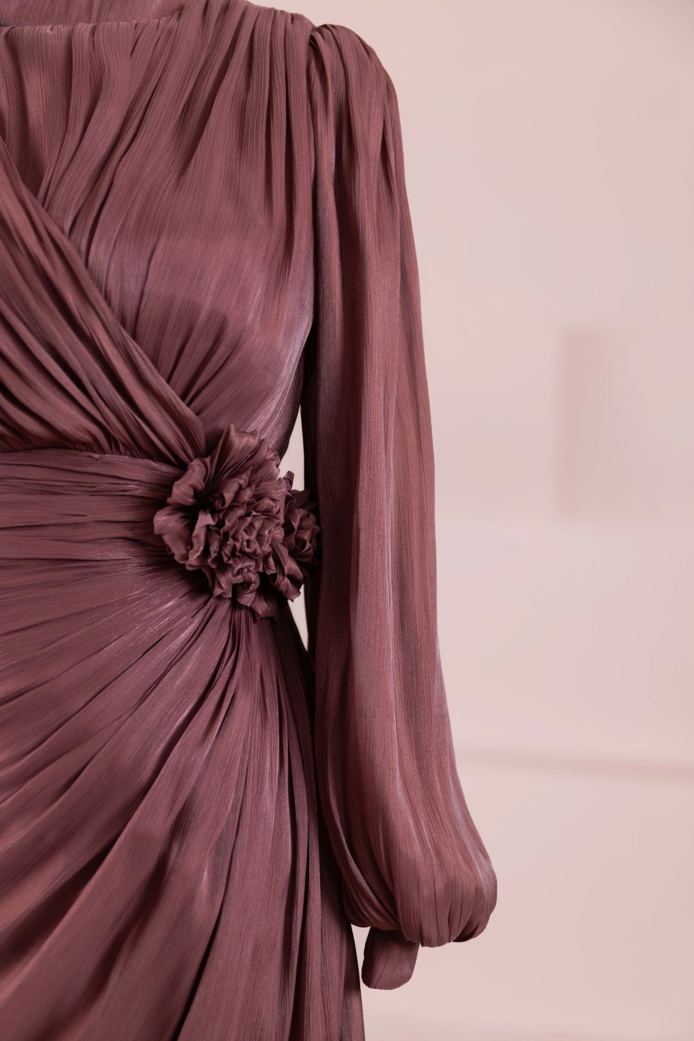 Rosavé Tesettür Abiye - FioraofDress - tesettur - abiye - bery burgundy - 38 - hijab - evening - dress