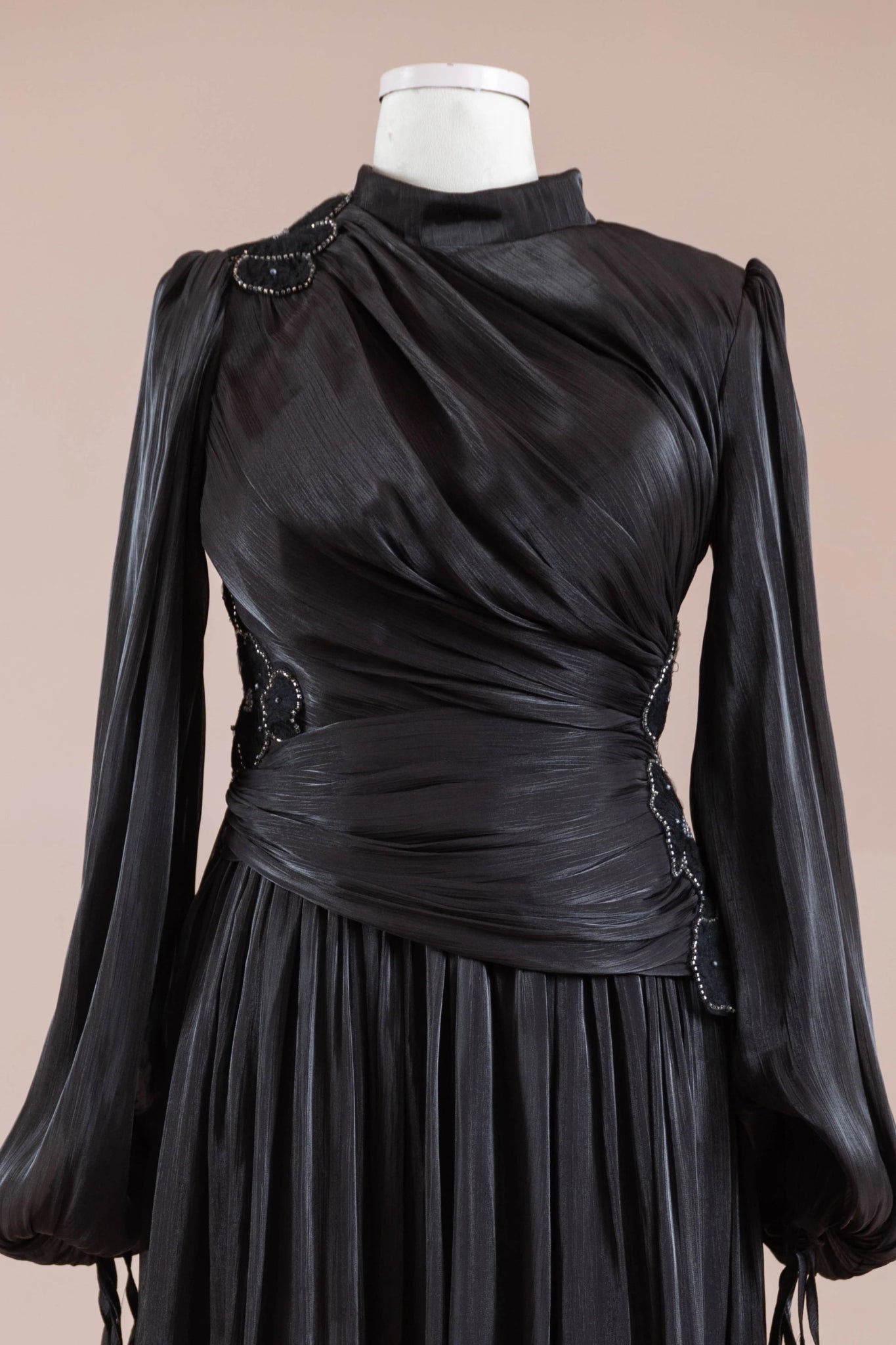 Rovi Tesettür Abiye - FioraofDress - tesettur - abiye - SİYAH - 40 - hijab - evening - dress