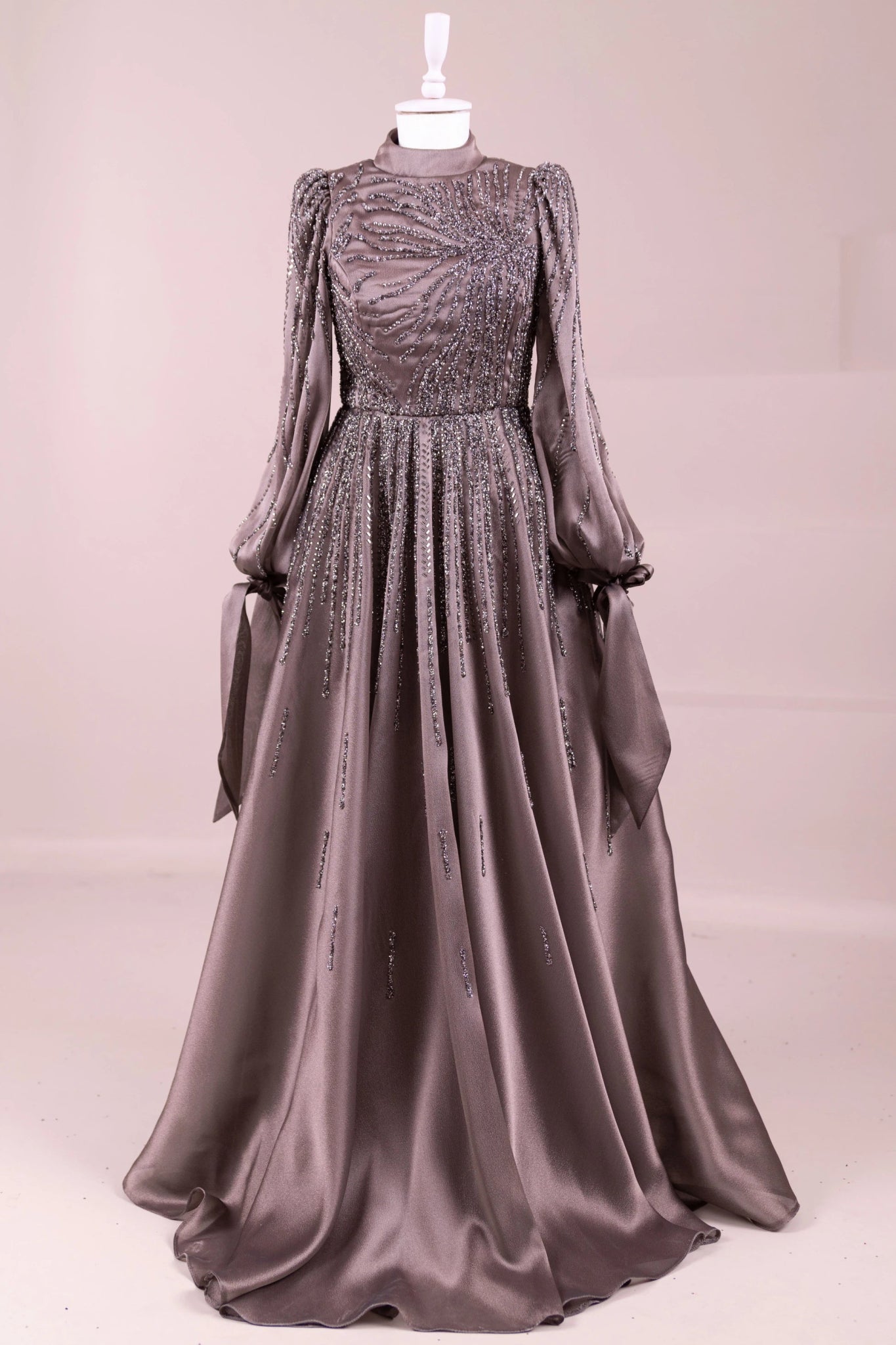 Royale Tesettür Abiye - FioraofDress - tesettur - abiye - Bronz - 36 - hijab - evening - dress