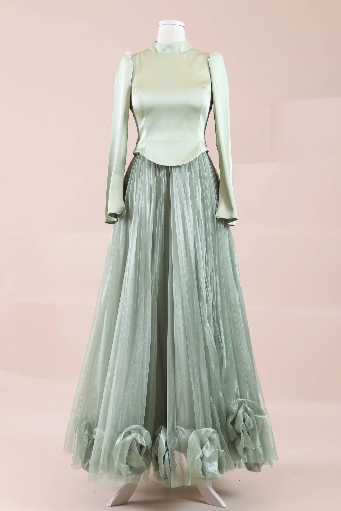 Rozya Tesettür Abiye - FioraofDress - tesettur - abiye - Çağla - 38 - hijab - evening - dress