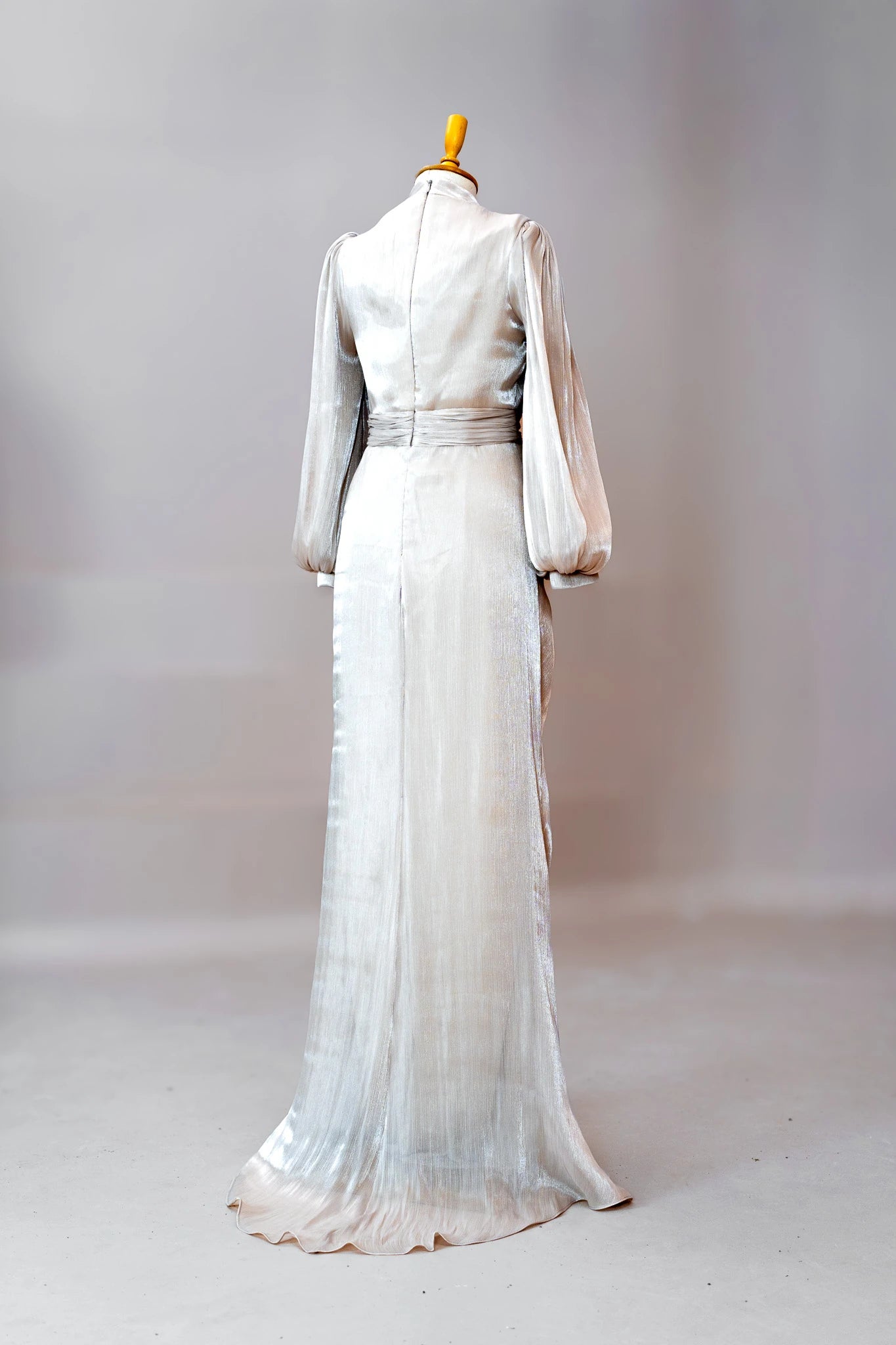 Safir Tesettür Abiye - FioraofDress - tesettur - abiye - Ekru - 38 - hijab - evening - dress