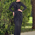 Sanem Tesettür Abiye - FioraofDress - tesettur - abiye - 44 - Siyahh - hijab - evening - dress