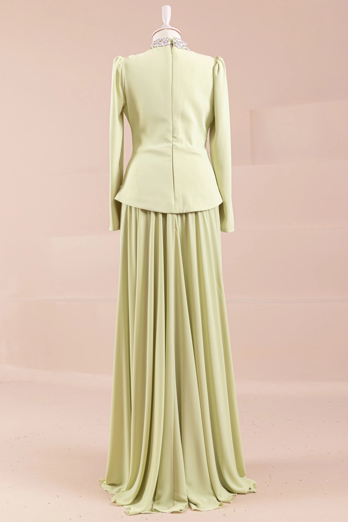 Selva Tesettür Abiye - FioraofDress - tesettur - abiye - Limon - 38 - hijab - evening - dress